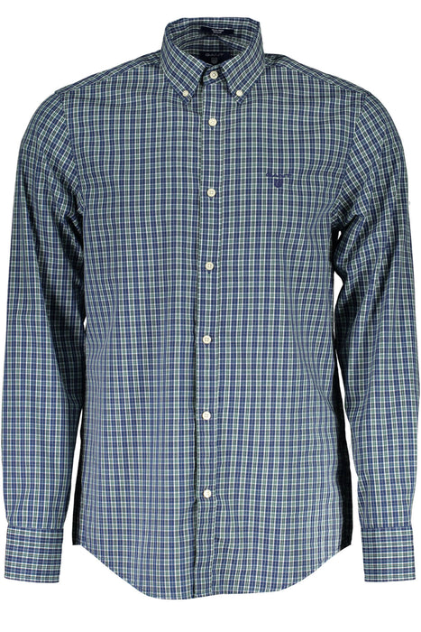 GANT MENS GREEN LONG SLEEVE SHIRT