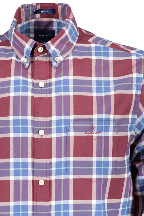 Gant Ανδρικό Long Sleeve Shirt Purple | Αγοράστε Gant Online - B2Brands | , Μοντέρνο, Ποιότητα - Καλύτερες Προσφορές