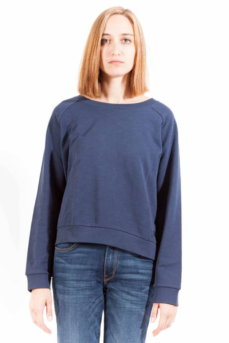 GANT SWEATSHIRT WITHOUT ZIP WOMAN BLUE