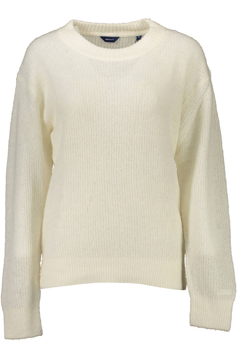 GANT WOMENS WHITE SWEATER