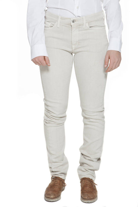 GANT WOMENS BEIGE TROUSERS