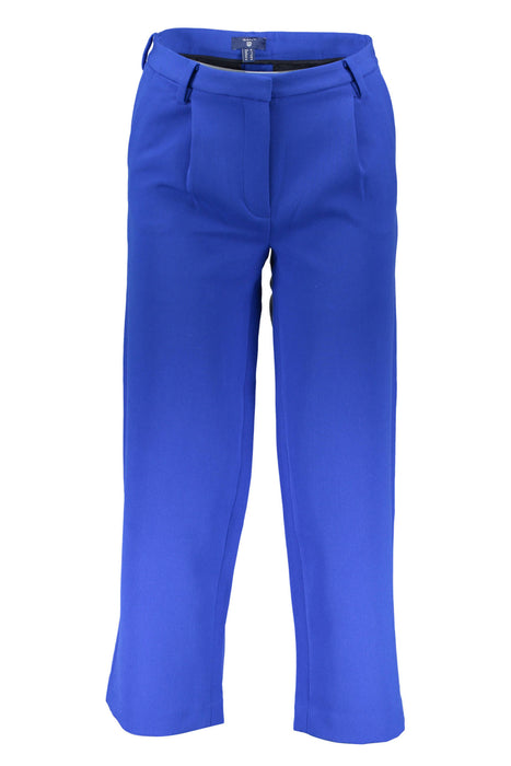 GANT WOMENS BLUE TROUSERS