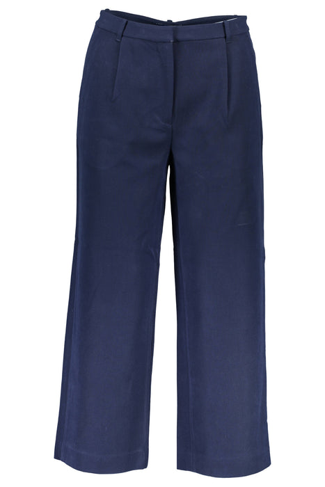 GANT WOMENS BLUE TROUSERS