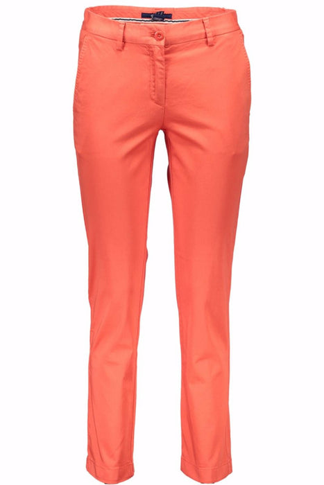 GANT WOMENS RED TROUSERS