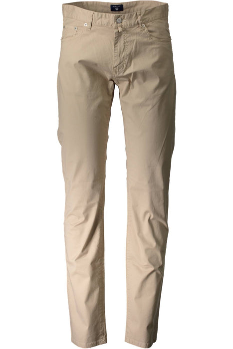 GANT MENS BEIGE TROUSERS