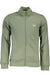 GIAN MARCO VENTURI MENS GREEN ZIPPED SWEATSHIRT