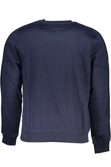 Gian Marco Venturi Ανδρικό Blue Zipless Sweatshirt | Αγοράστε Gian Online - B2Brands | Μοντέρνο, Ποιοτικό - Καλύτερες Προσφορές