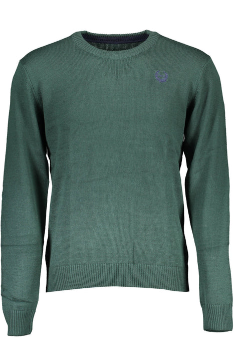 GIAN MARCO VENTURI MENS GREEN SWEATER