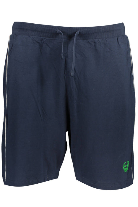 GIAN MARCO VENTURI MENS SHORT PANTS BLUE