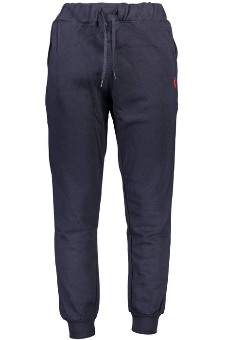 GIAN MARCO VENTURI MENS BLUE TROUSERS