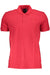 GIAN MARCO VENTURI MENS POLO SHORT SLEEVE RED