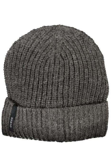 GIUESS JEANS GRAY MENS BEANIE