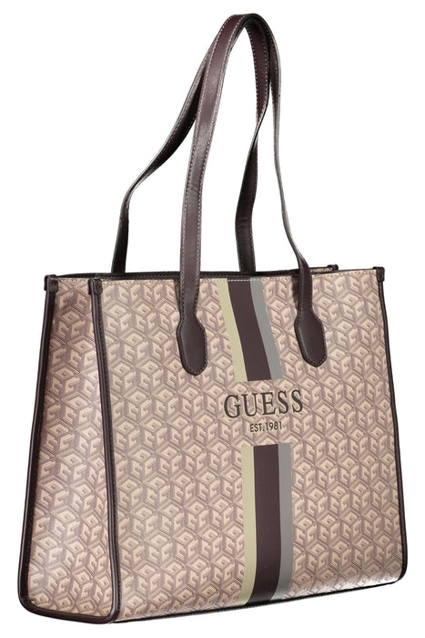 Guess Jeans Beige Γυναικείο Bag | Αγοράστε Guess Online - B2Brands | Μοντέρνο, Ποιοτικό - Αγοράστε Τώρα