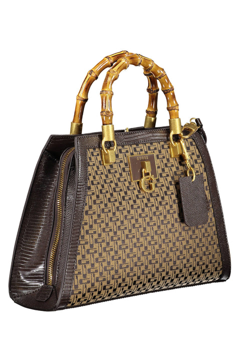 Guess Jeans Brown Γυναικείο Bag | Αγοράστε Guess Online - B2Brands | , Μοντέρνο, Ποιοτικό