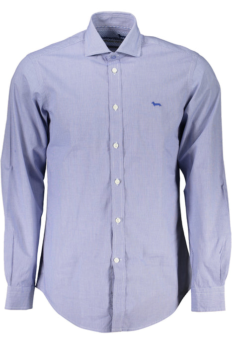 HARMONT & BLAINE MENS LONG SLEEVE SHIRT BLUE