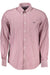 HARMONT & BLAINE MENS RED LONG SLEEVE SHIRT