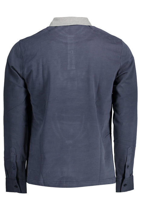 Harmont & Blaine Ανδρικό Blue Long Sleeve Polo Shirt | Αγοράστε Harmont Online - B2Brands | , Μοντέρνο, Ποιότητα - Αγοράστε Τώρα