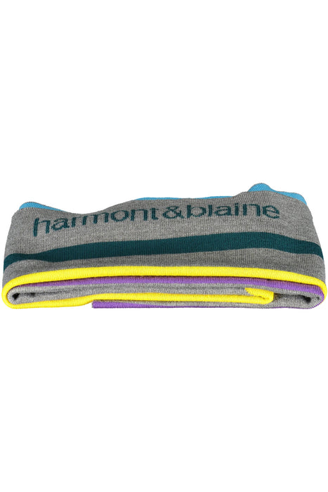 Harmont & Blaine Gray Ανδρικό Scarf | Αγοράστε Harmont Online - B2Brands | Μοντέρνο, Ποιοτικό - Καλύτερες Προσφορές