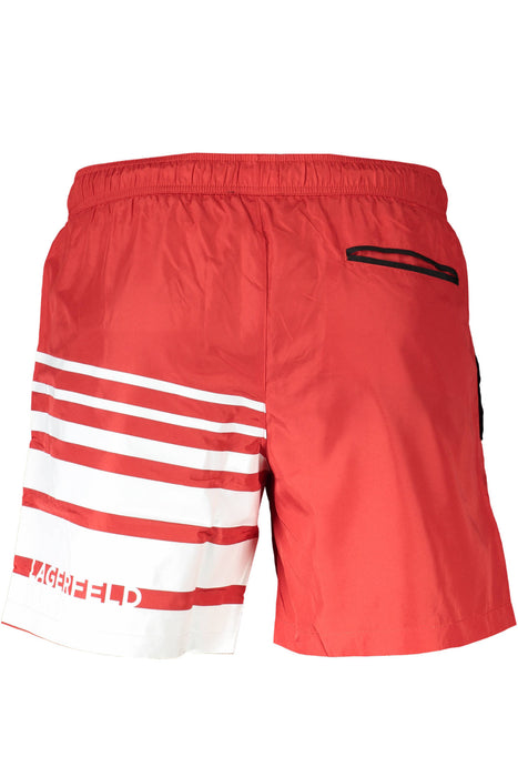 Karl Lagerfeld Beachwear Costume Parts Under Man Red | Αγοράστε Karl Online - B2Brands | Μοντέρνο, Ποιοτικό - Αγοράστε Τώρα