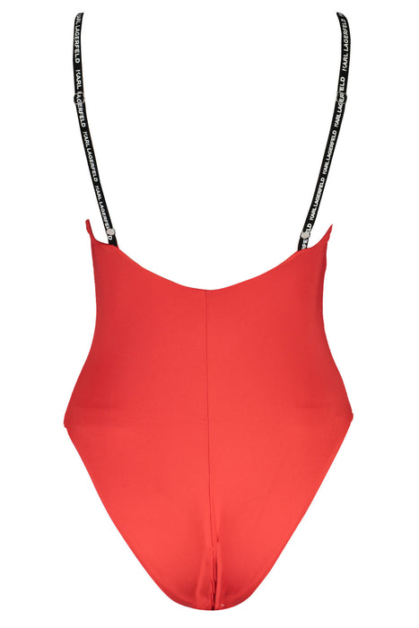 Karl Lagerfeld One Piece Swimsuit Woman Red | Αγοράστε Karl Online - B2Brands | Μοντέρνο, Ποιοτικό