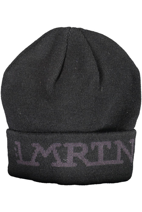 LA MARTINA BLACK MAN BEANIE