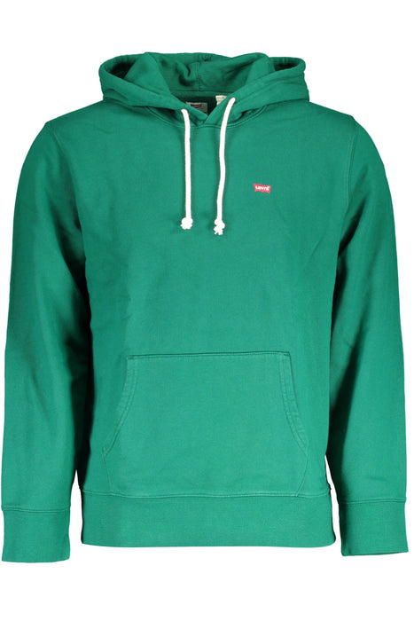 LEVIS MAN GREEN SWEATSHIRT WITHOUT ZIP