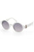 MONCLER WHITE WOMAN SUNGLASSES