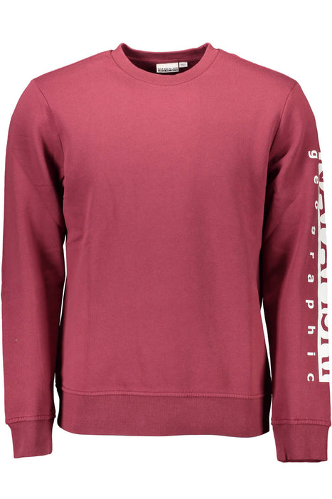 NAPAPIJRI SWEATSHIRT WITHOUT ZIP MAN RED