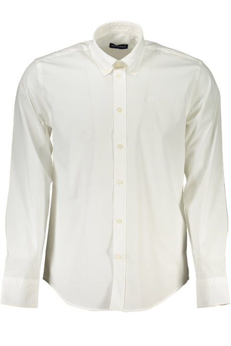 NORTH SAILS MENS WHITE LONG SLEEVE SHIRT