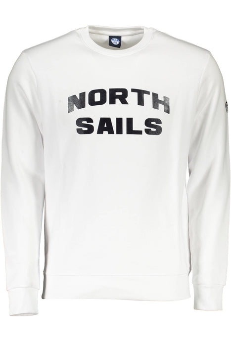 NORTH SAILS SWEATSHIRT WITHOUT ZIP MAN WHITE