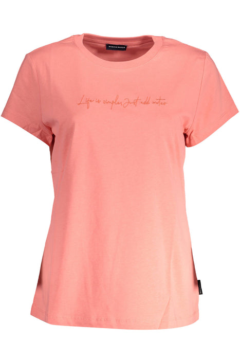 NORTH SAILS PINK WOMENS SHORT SLEEVE T-SHIRT