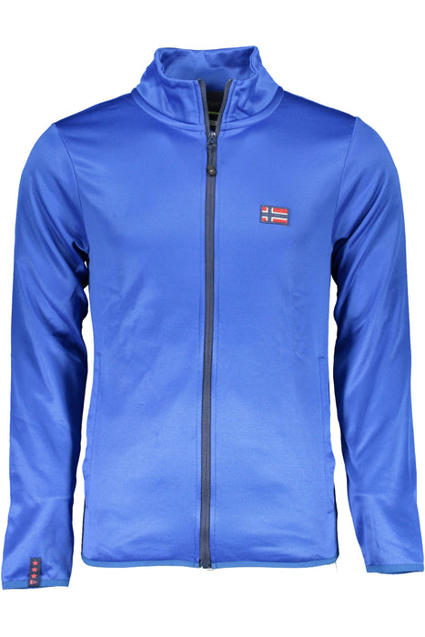 Norway 1963 Ανδρικό Blue Sweatshirt With Zip | Αγοράστε Norway Online - B2Brands | Μοντέρνο, Ποιοτικό