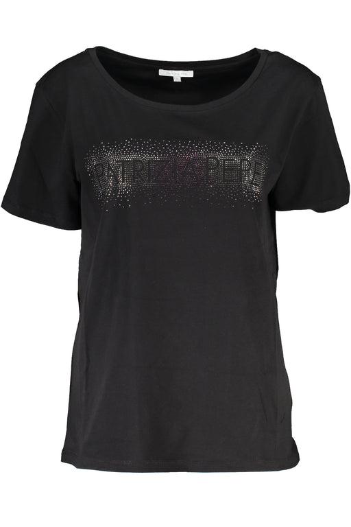 Patrizia Pepe Womens Short Sleeve T-Shirt Black