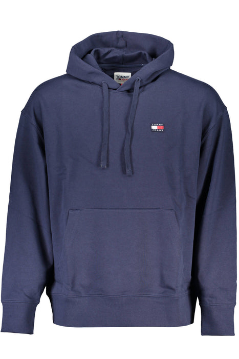 Tommy Hilfiger Man Blue Sweatshirt Without Zip