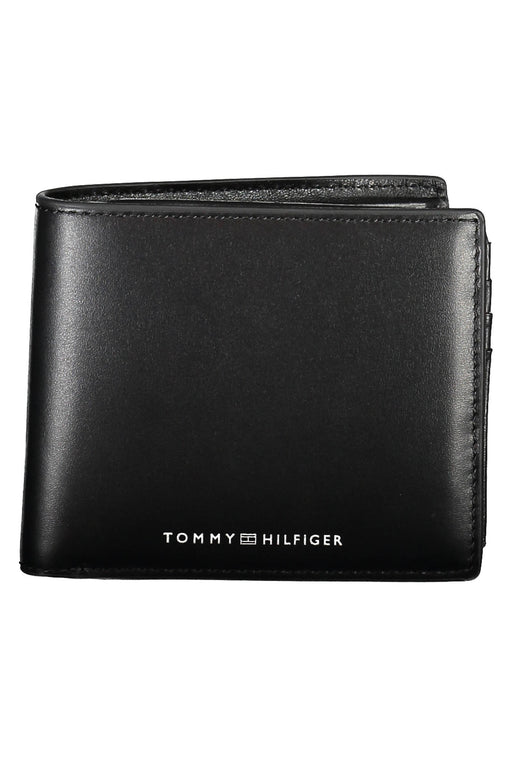 TOMMY HILFIGER BLACK MAN WALLET