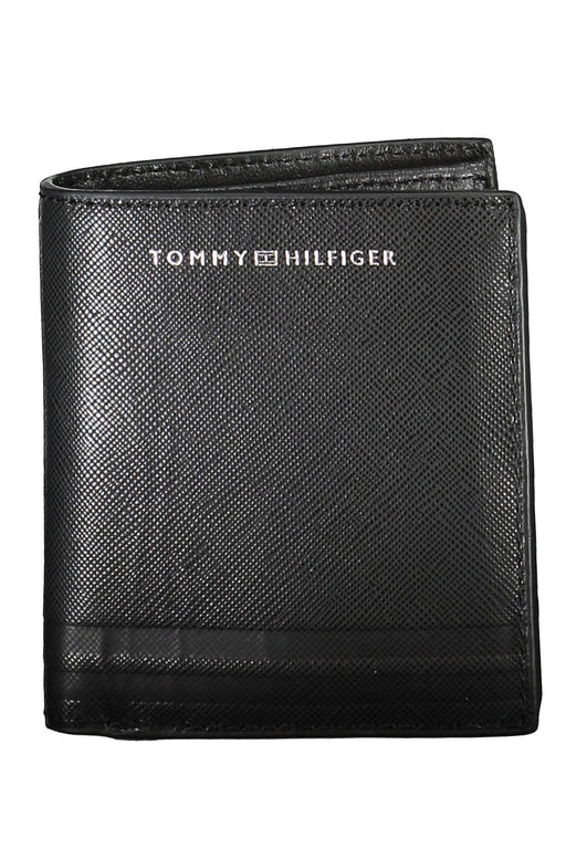 TOMMY HILFIGER BLACK MAN WALLET