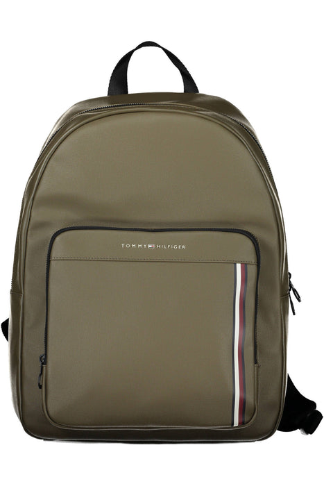 Tommy Hilfiger Mens Green Backpack