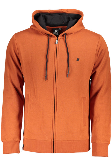 US GRAND POLO MENS BRONZE ZIP SWEATSHIRT