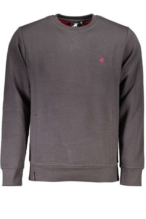 US GRAND POLO MENS GRAY ZIPLESS SWEATSHIRT