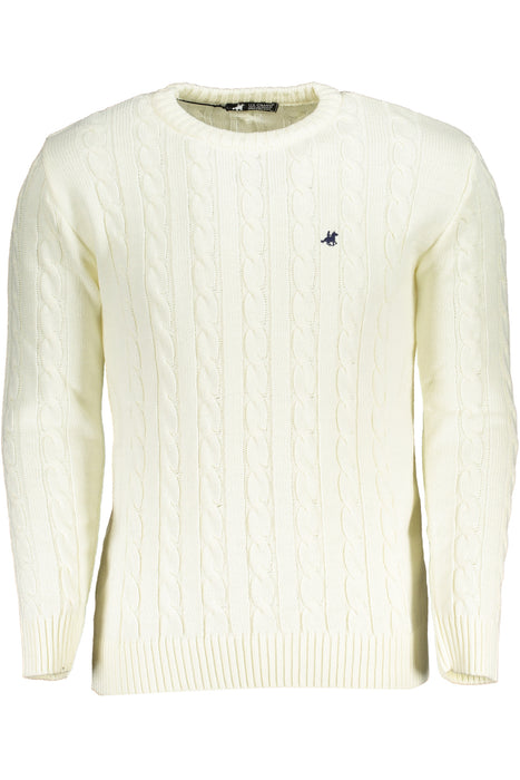 US GRAND POLO MENS WHITE SWEATER