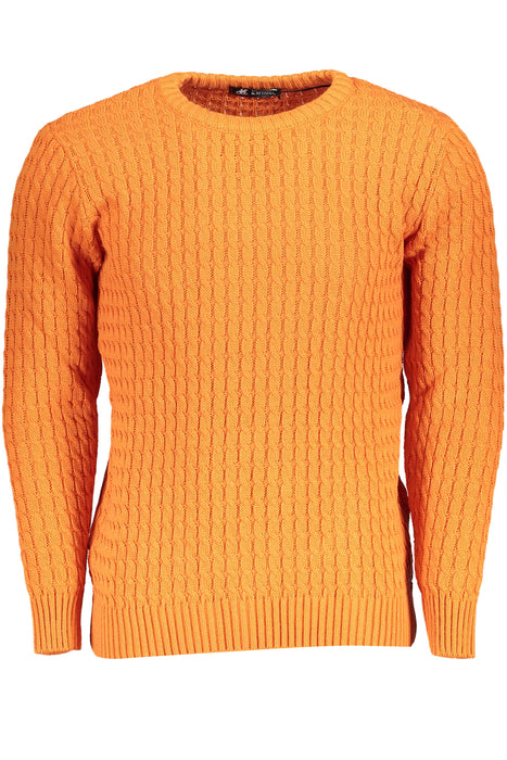 US GRAND POLO MENS ORANGE SWEATER