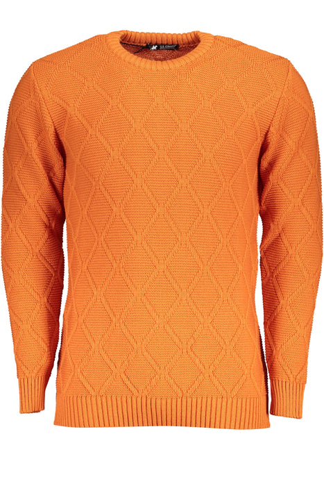 US GRAND POLO MENS ORANGE SWEATER