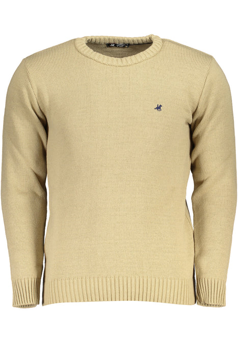 US GRAND POLO MENS BEIGE SWEATER