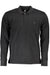 US GRAND POLO MENS LONG SLEEVED POLO SHIRT BLACK