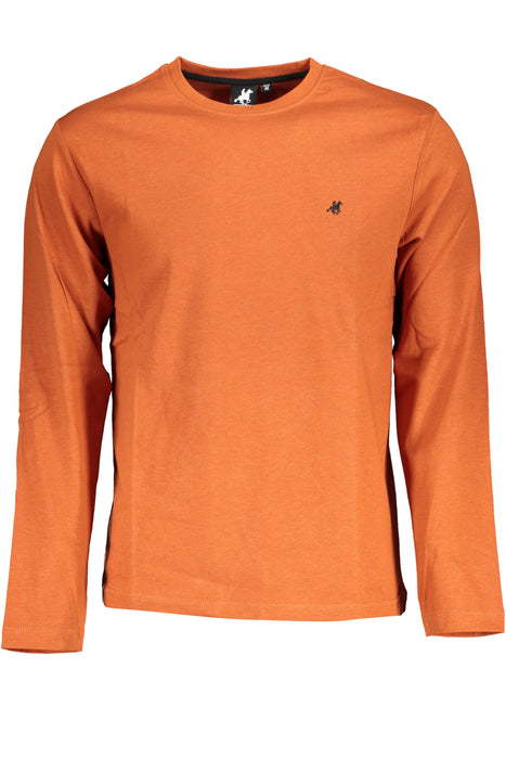 US GRAND POLO MENS LONG SLEEVE T-SHIRT BRONZE