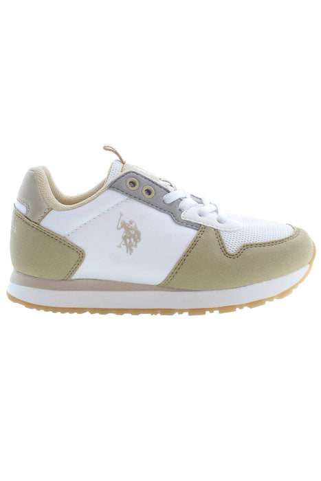 US POLO BEST PRICE GIRL BEIGE SPORTS SHOE