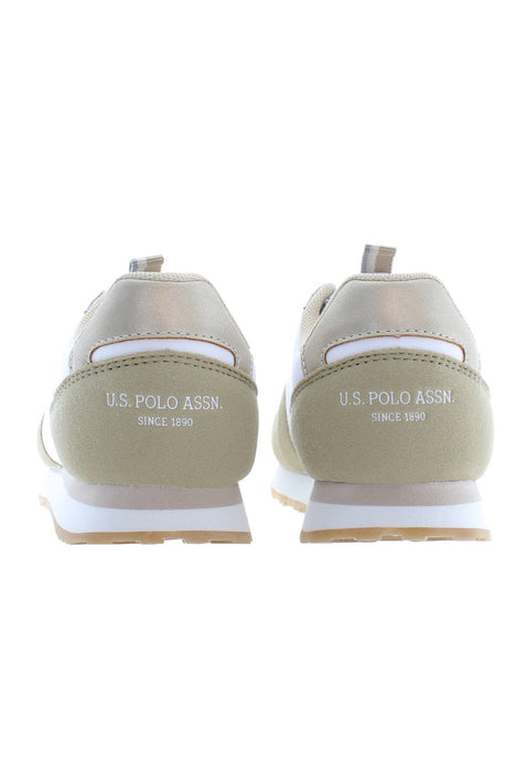 Us Polo Best Price Girl Beige Sports Shoe | Αγοράστε Us Online - B2Brands | Μοντέρνο, Ποιοτικό - Αγοράστε Τώρα