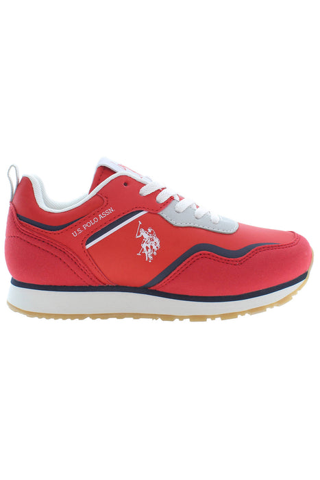 US POLO BEST PRICE RED SPORTS SHOES FOR KIDS