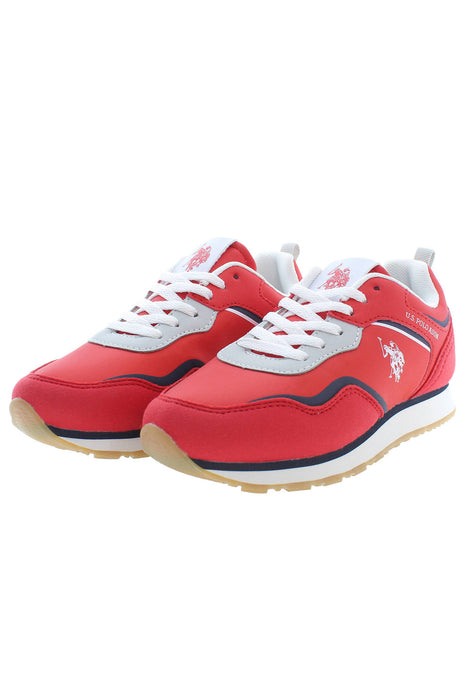 Us Polo Best Price Red Sports Shoes For Kids | Αγοράστε Us Online - B2Brands | Μοντέρνο, Ποιοτικό