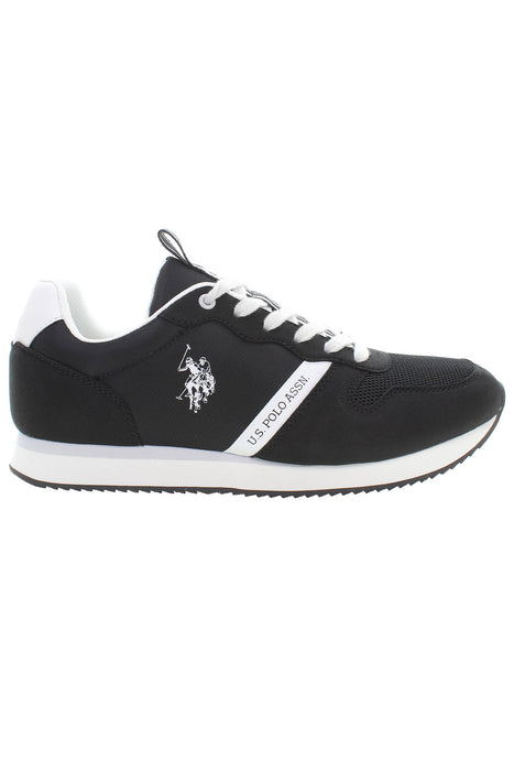 US POLO BEST PRICE BLACK MAN SPORT SHOES